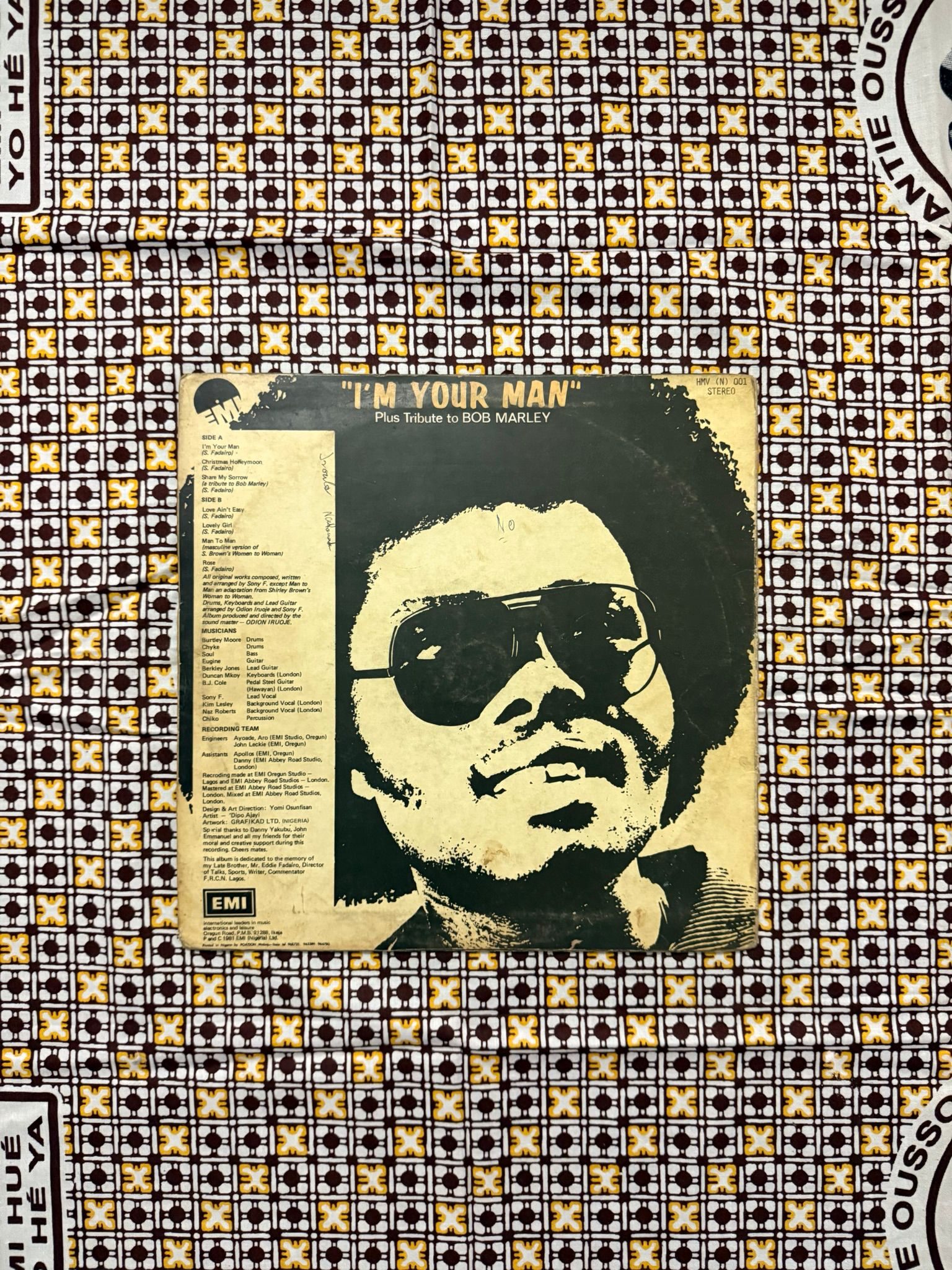 Sony F — I’m Your Man, 1981 (Nigeria) – Image 3