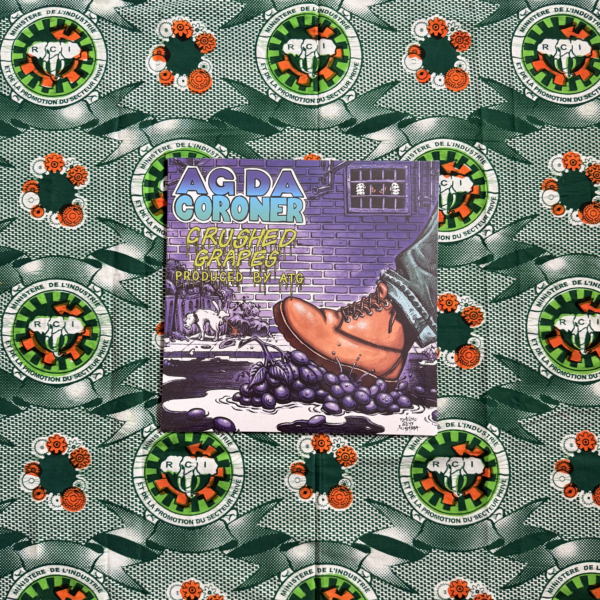 AG DA CORONER — CRUSHED GRAPES